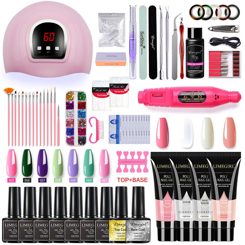 Nail Set Nail Polish Extension Glue