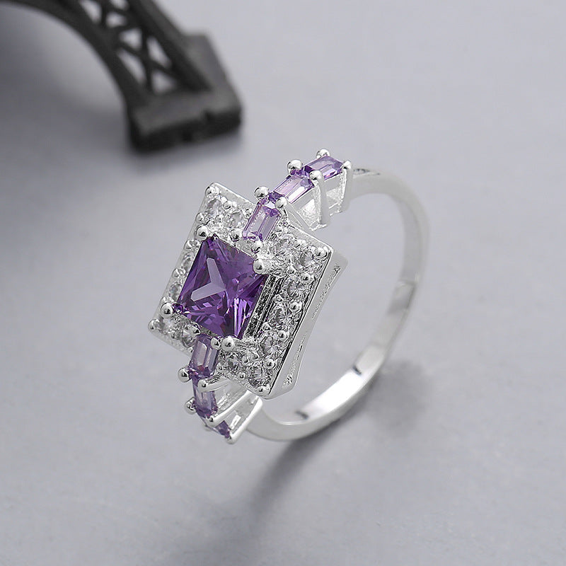 Crystal Stone Ring