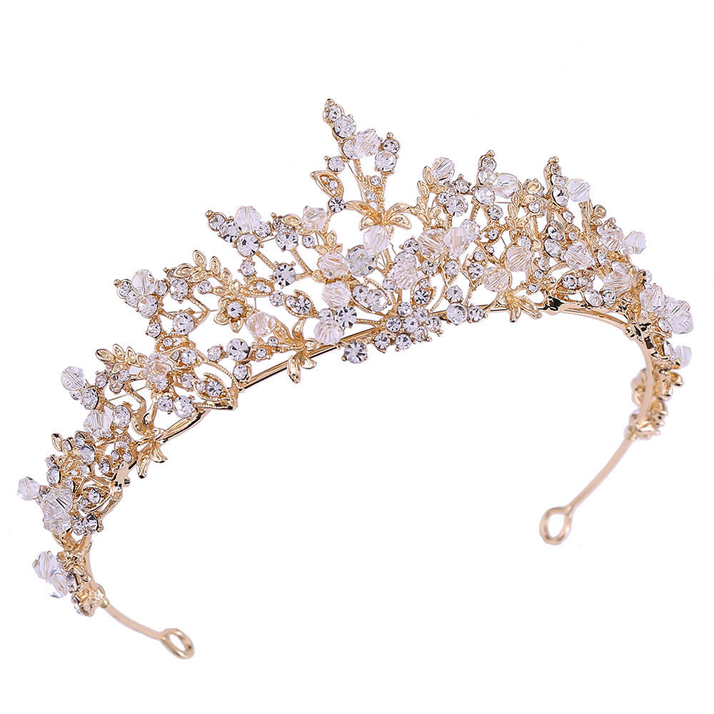 Bridal Jewelry Exquisite Handmade Crystal Crown