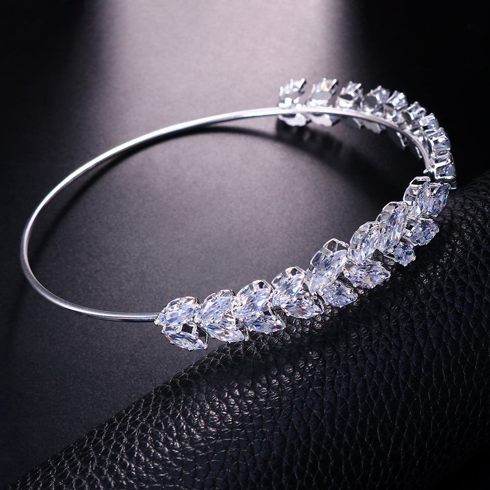 European And American Luxury Fashion Bride Wedding Bracelet