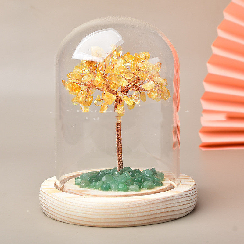 Natural Crystal Gravel Diy To Make Flower And Tree Ornaments