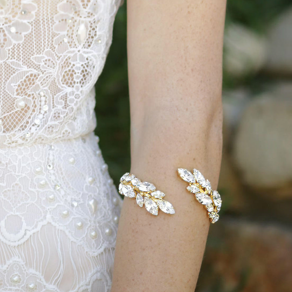 European And American Luxury Fashion Bride Wedding Bracelet