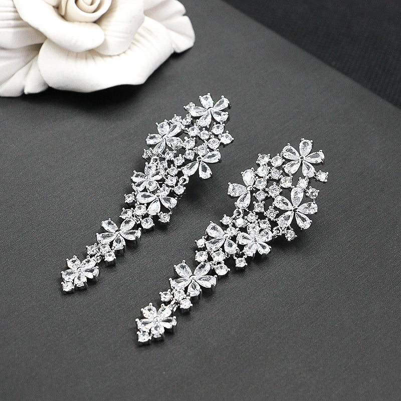 Korean Jewelry Bridal Retro Luxury Gypsophila