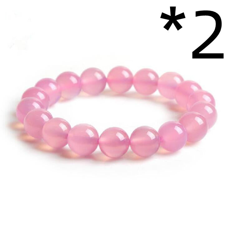 Natural  Crystal Bracelet Women Hibiscus Crystal